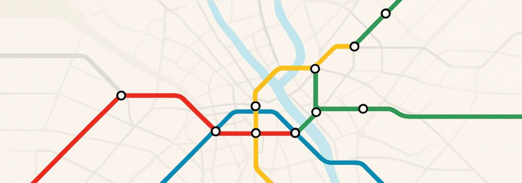 Studium rozwoju systemu metra w Warszawie – analiza wariantów przebiegu i określenie docelowego układu sieci metra