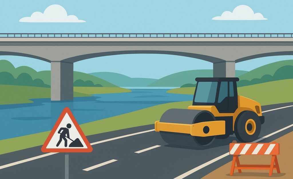 Prognoza ruchu dla zadania „wzmocnienie istniejącego mostu przez rzekę wisłę oraz budowa przejścia drogi krajowej nr 77 przez Sandomierz po prawej stronie wisły – ulica lwowska bis – jako nowy przebieg wraz z włączeniem do drogi krajowej nr 77”