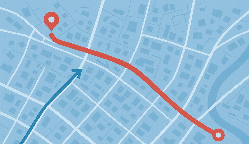 Analizy ruchu dla planowanego przebiegu trzeciej linii metra do Gocławia