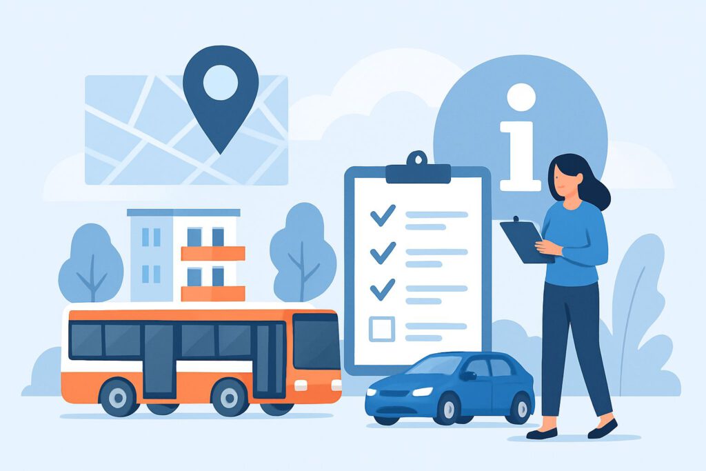 Projektowanie obsługi transportowej inwestycji deweloperskich